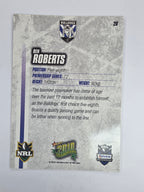 NRL 2010 Champions Base Card #26 Ben Roberts Canterbury Bankstown Bulldogs