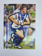 NRL 2010 Champions Base Card #27 David Stagg Canterbury Bankstown Bulldogs