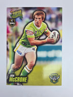 NRL 2010 Champions Base Card #33 Josh McCrone Canberra Raiders