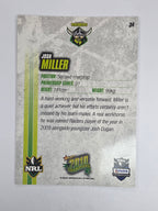 NRL 2010 Champions Base Card #34 Josh Miller Canberra Raiders