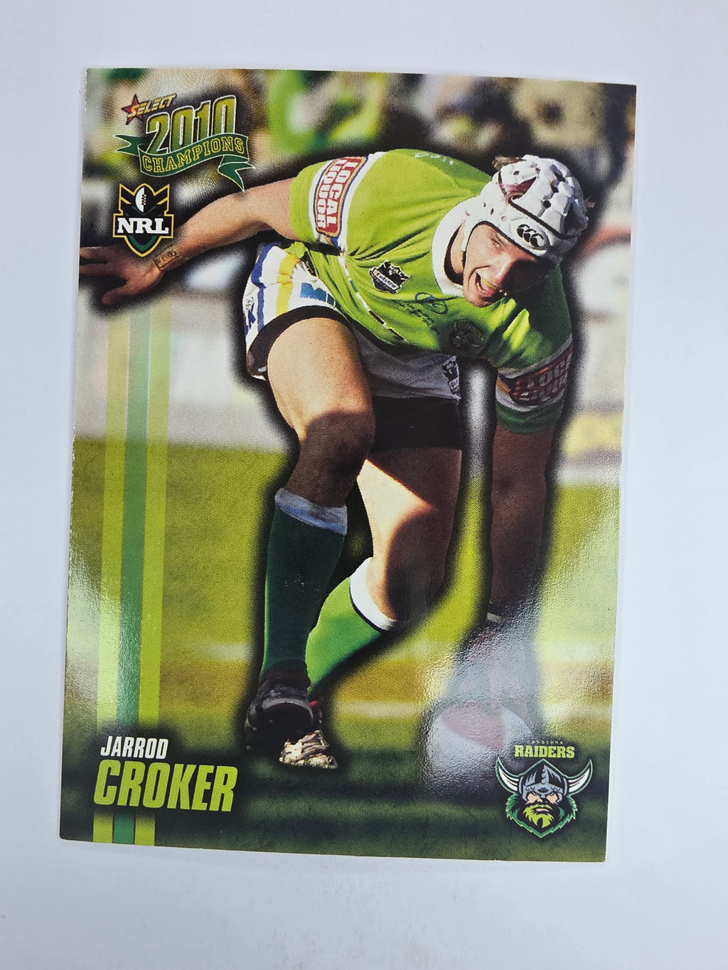 NRL 2010 Champions Base Card #37 Jarrod Croker Canberra Raiders