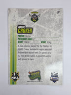 NRL 2010 Champions Base Card #37 Jarrod Croker Canberra Raiders