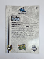 NRL 2010 Champions Base Card #50 Anthony Tupou Cronulla Sutherland Sharks