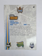 NRL 2010 Champions Base Card #56 Nathan Friend Gold Coast Titans