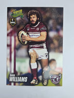 NRL 2010 Champions Base Card #64 David Williams Manly Warringah Sea Eagles