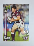 NRL 2010 Champions Base Card #66 Matt Ballin Manly Warringah Sea Eagles