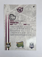 NRL 2010 Champions Base Card #69 Jamie Lyon Manly Warringah Sea Eagles