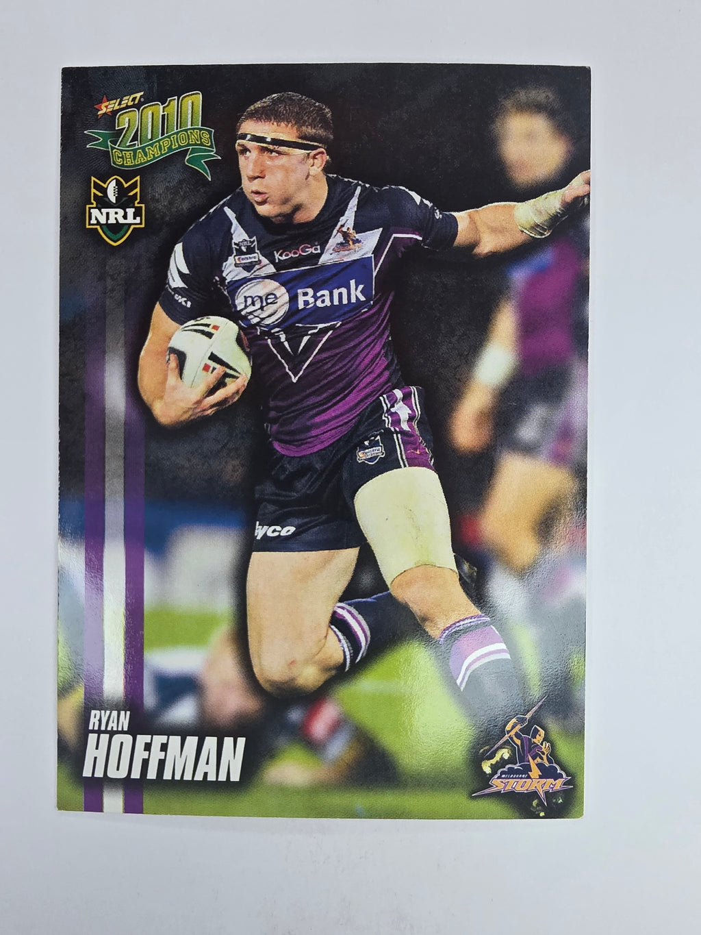 NRL 2010 Champions Base Card #80 Ryan Hoffman Melbourne Storm