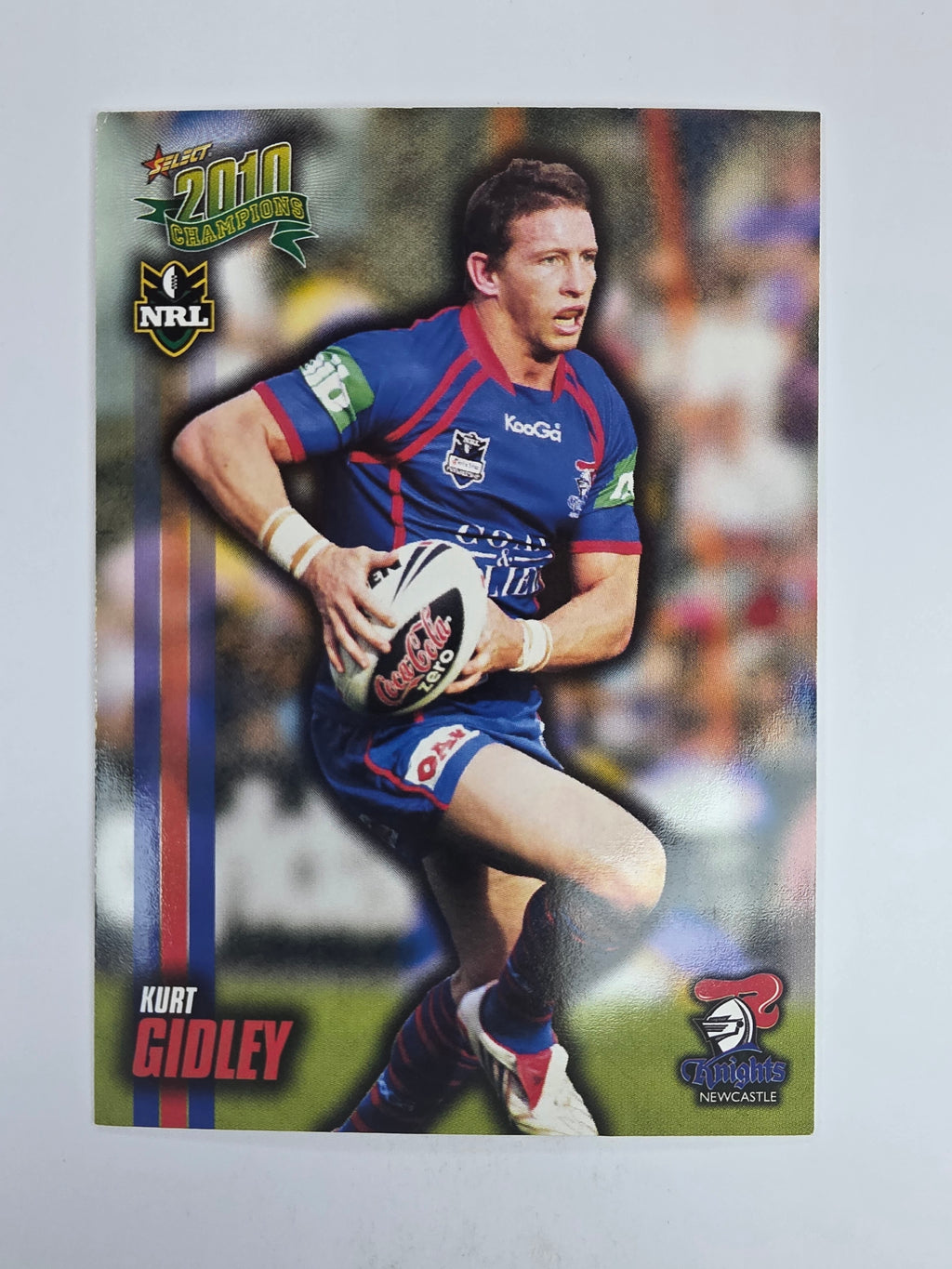 NRL 2010 Champions Base Card #88 Kurt Gidley Newcastle Knights