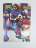 NRL 2010 Champions Base Card #99 Akuila Uate Newcastle Knights