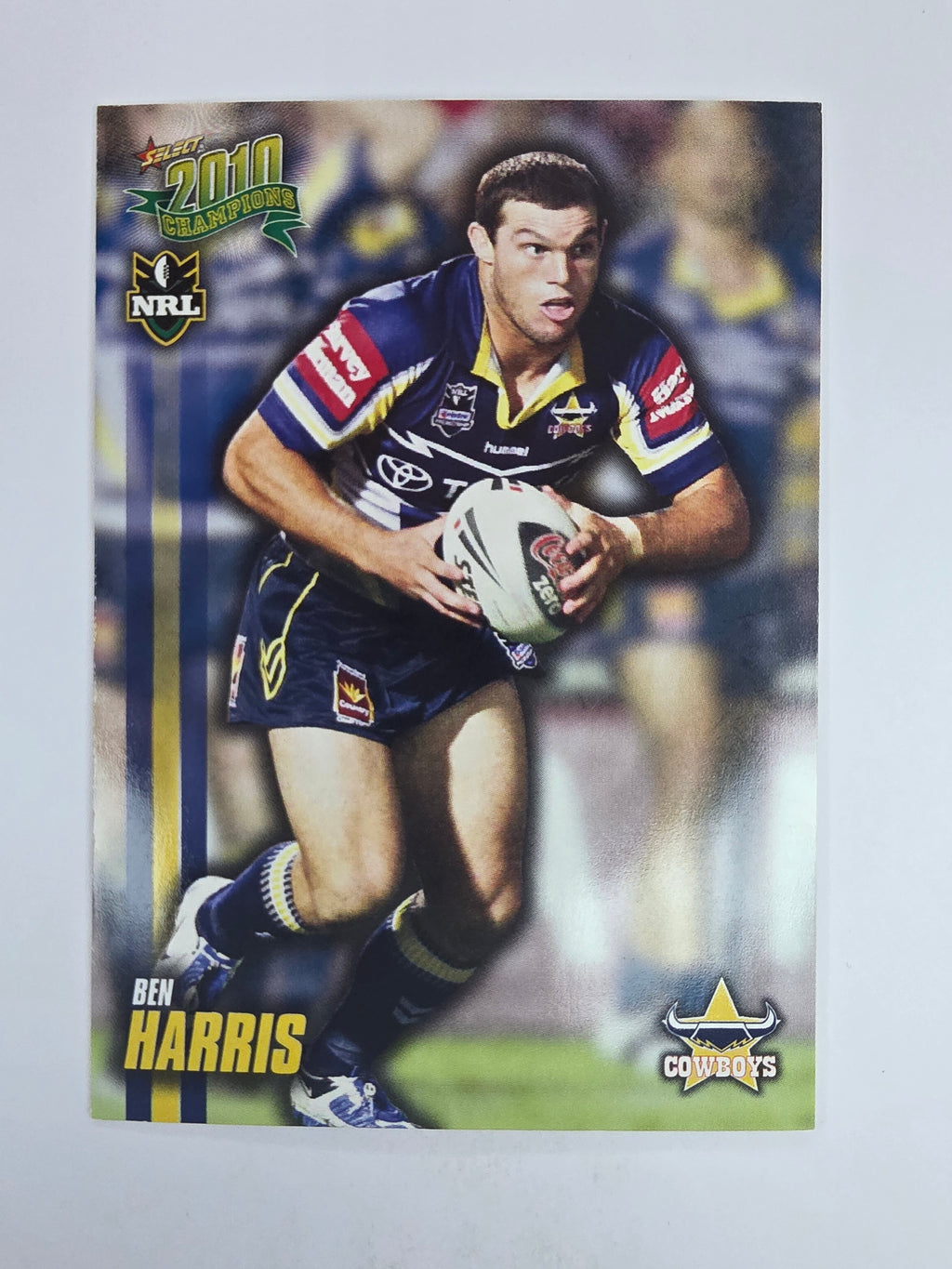 NRL 2010 Champions Base Card #105 Ben Harris North Queensland Cowboys
