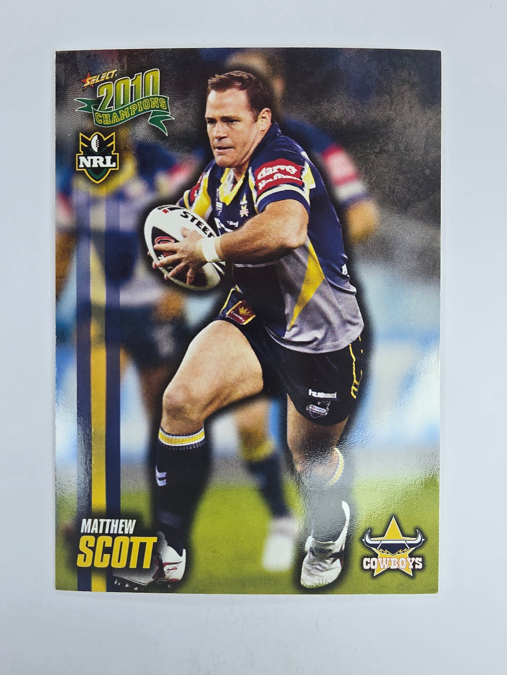 NRL 2010 Champions Base Card #111 Matthew Scott North Queensland Cowboys
