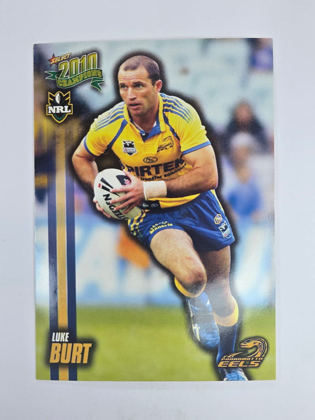 NRL 2010 Champions Base Card #113 Luke Burt Parramatta Eels