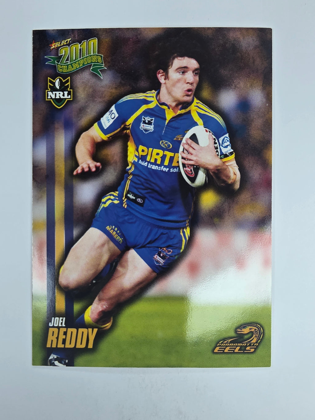 NRL 2010 Champions Base Card #122 Joel Reddy Parramatta Eels