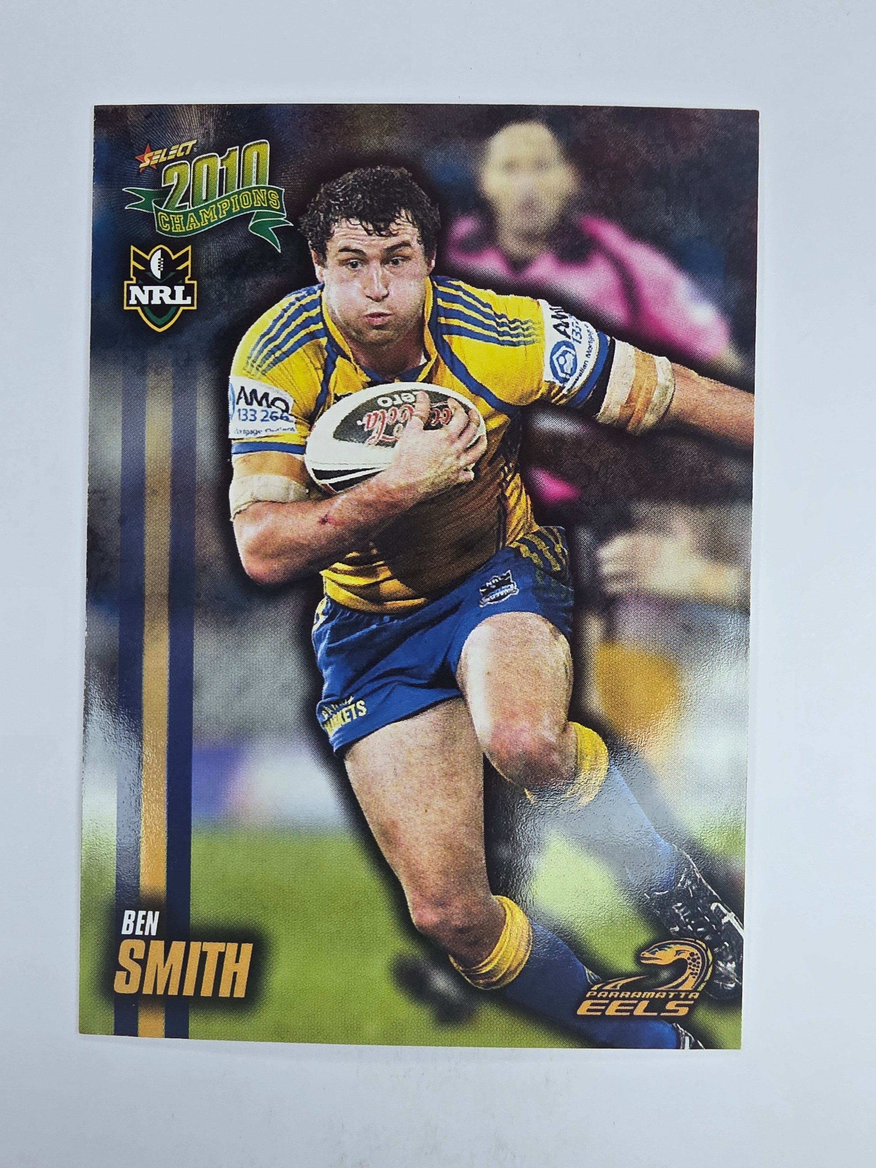 NRL 2010 Champions Base Card #123 Ben Smith Parramatta Eels