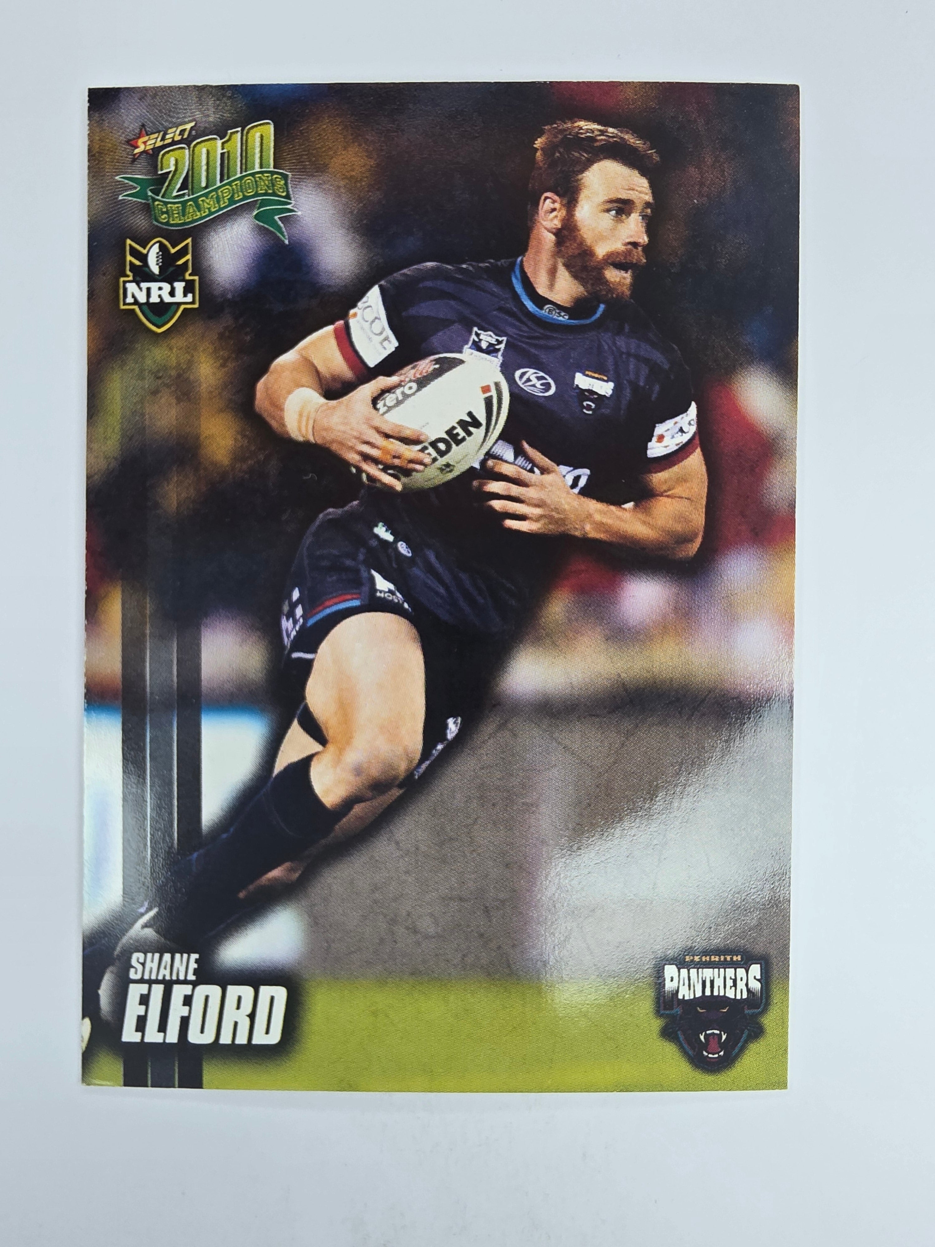 NRL 2010 Champions Base Card #127 Shane Elford Penrith Panthers