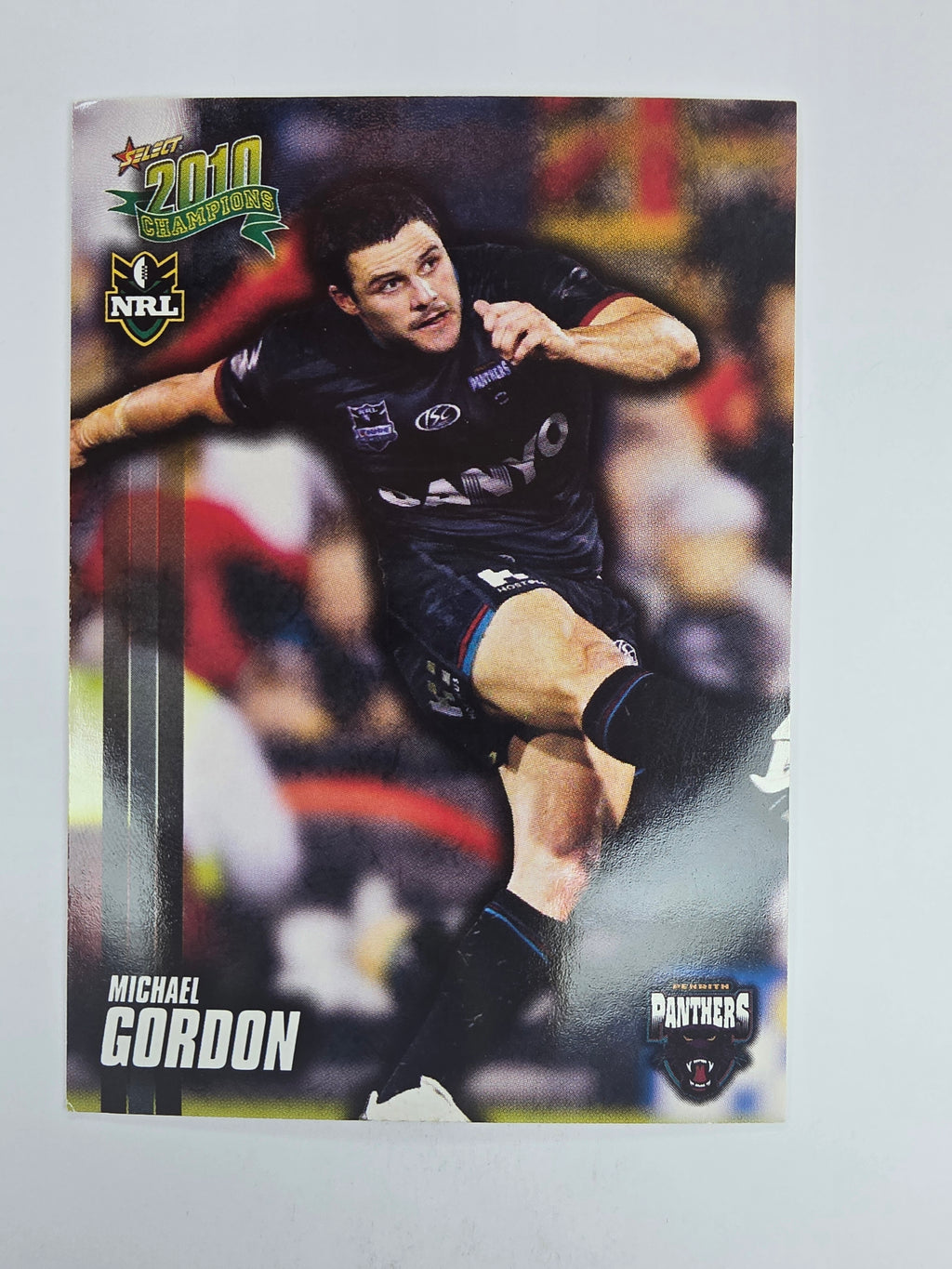 NRL 2010 Champions Base Card #128 Michael Gordon Penrith Panthers