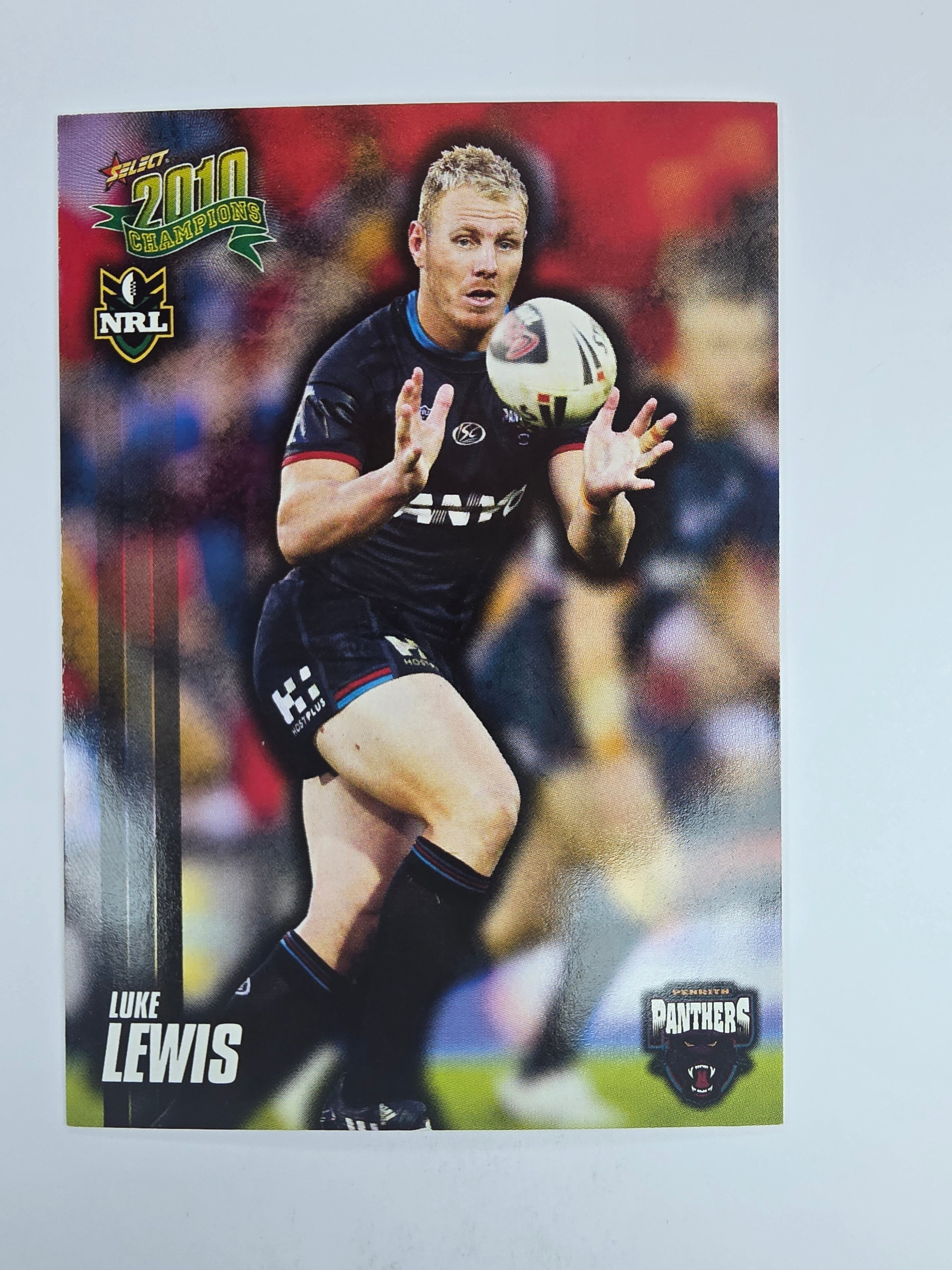 NRL 2010 Champions Base Card #132 Luke Lewis Penrith Panthers