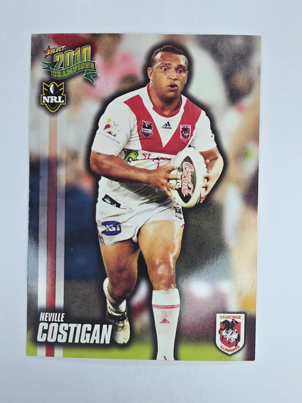 NRL 2010 Champions Base Card #138 Neville Costigan St George Illawarra Dragons