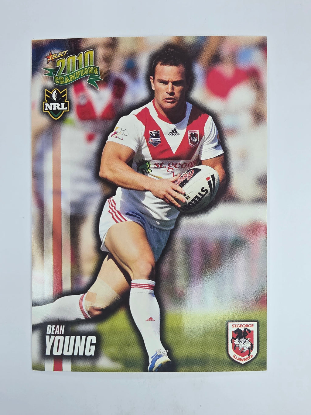 NRL 2010 Champions Base Card #147 Dean Young St George Illawarra Dragons