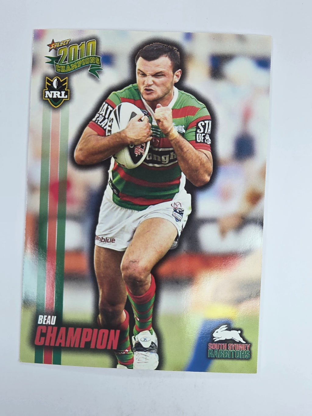 NRL 2010 Champions Base Card #150 Beau Champion South Sydney Rabbitohs