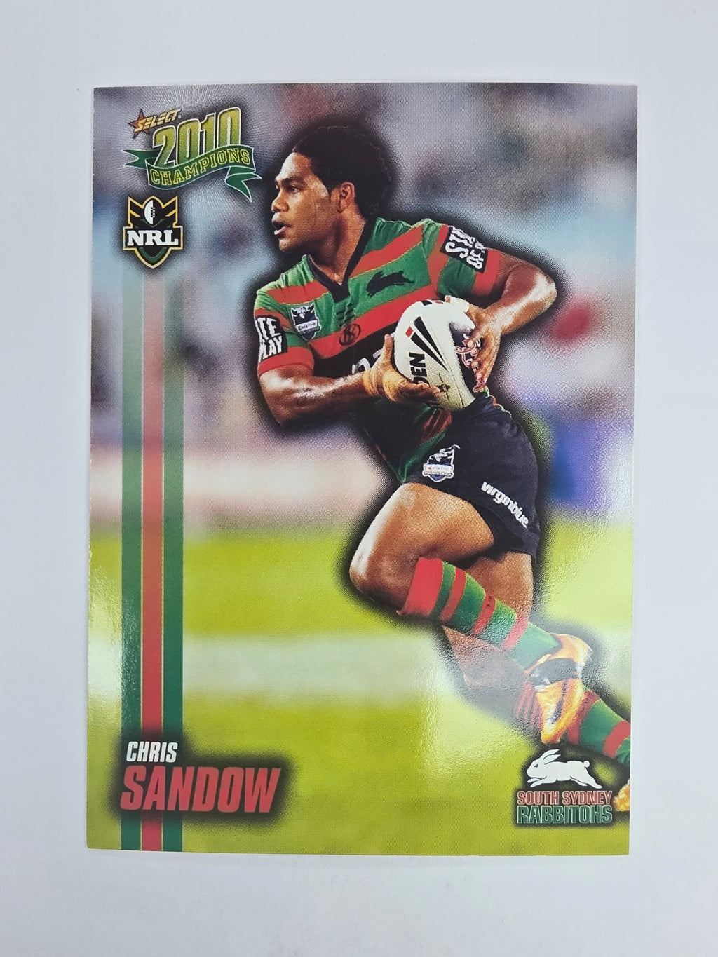 NRL 2010 Champions Base Card #155 Chris Sandow South Sydney Rabbitohs