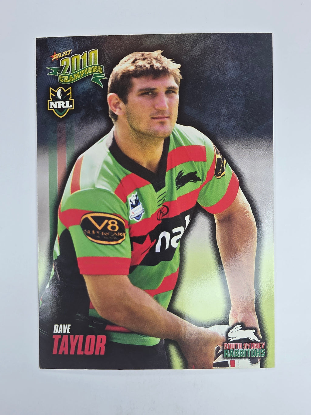 NRL 2010 Champions Base Card #156 Dave Taylor South Sydney Rabbitohs