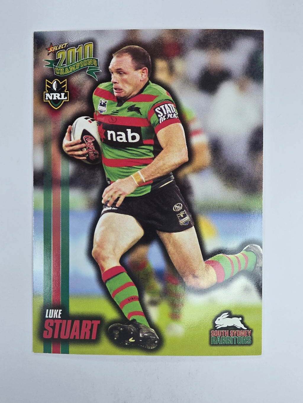 NRL 2010 Champions Base Card #157 Luke Stuart South Sydney Rabbitohs