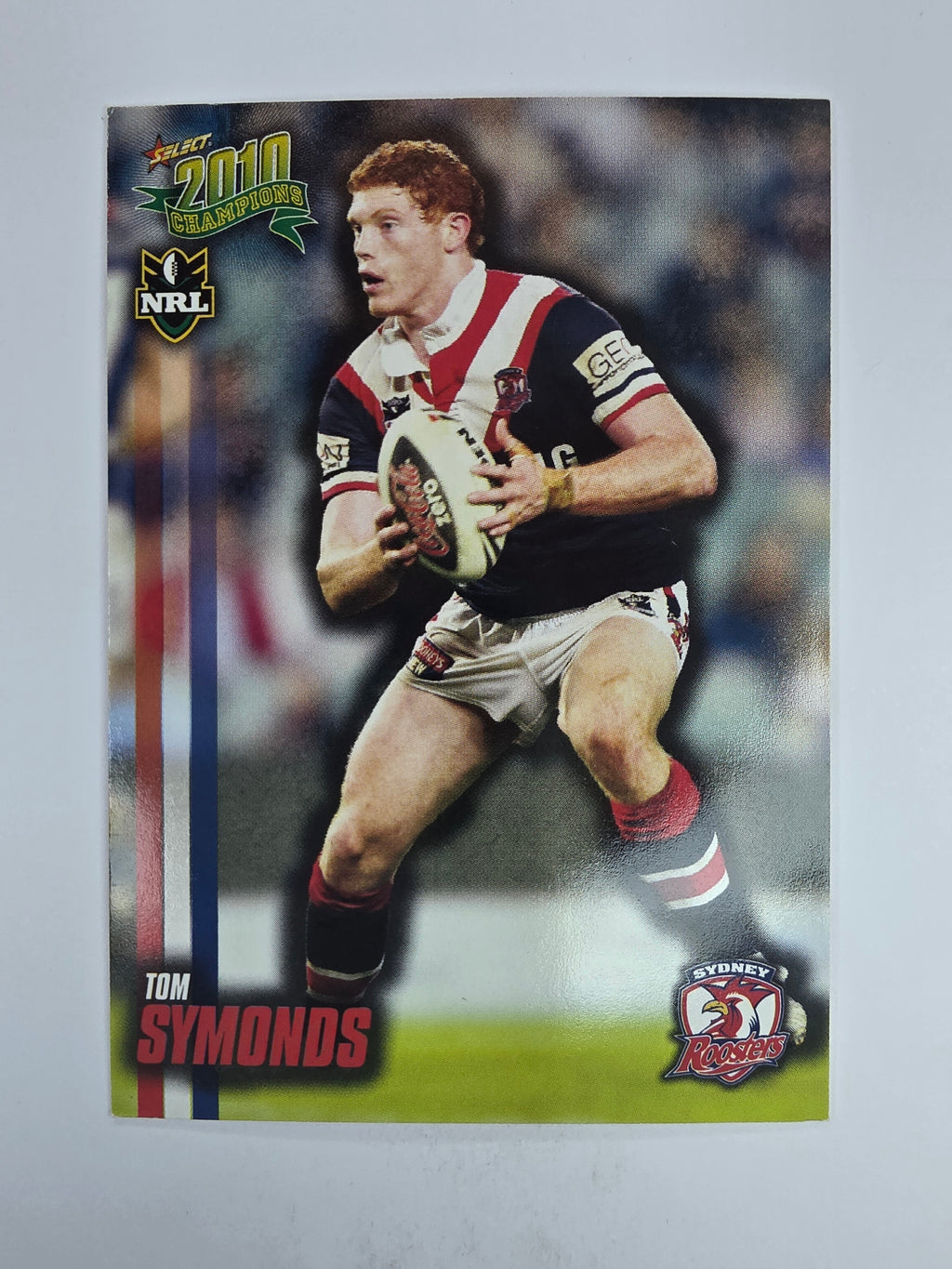 NRL 2010 Champions Base Card #162 Tom Symonds Sydney Roosters