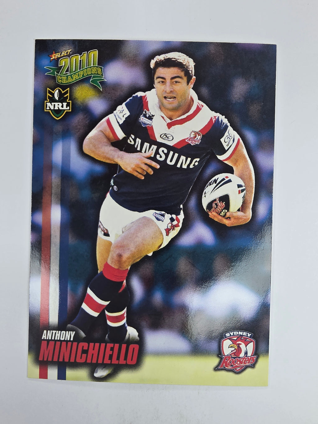 NRL 2010 Champions Base Card #166 Anthony Minichiello Sydney Roosters