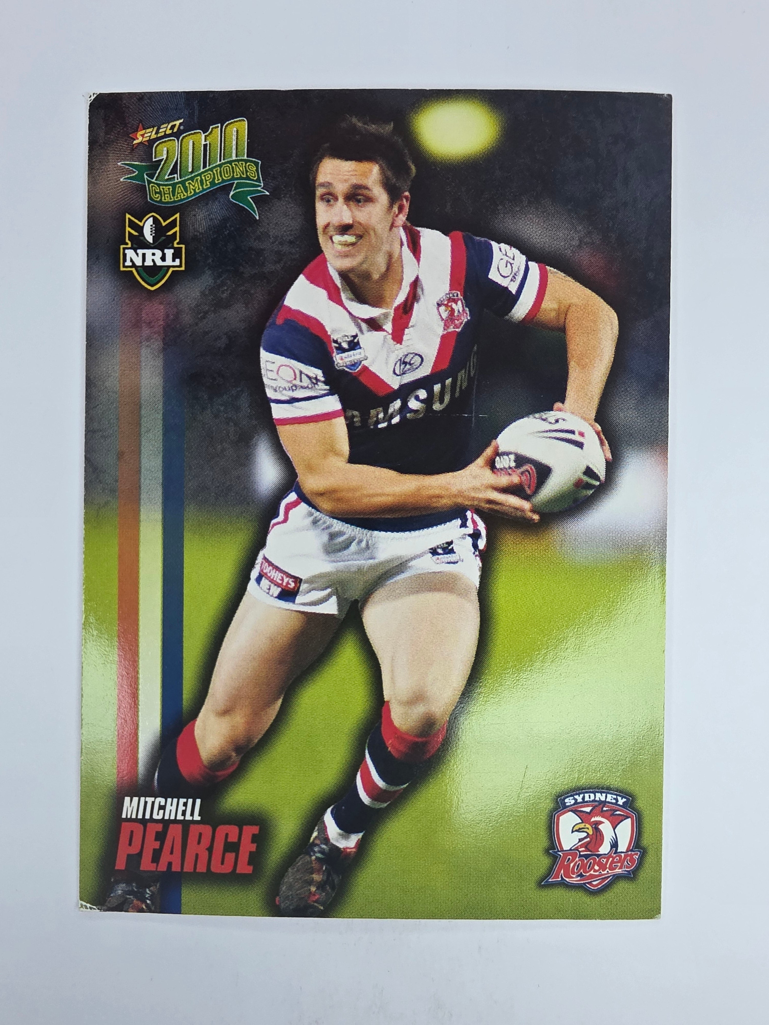 NRL 2010 Champions Base Card #169 Mitchell Pearce Sydney Roosters