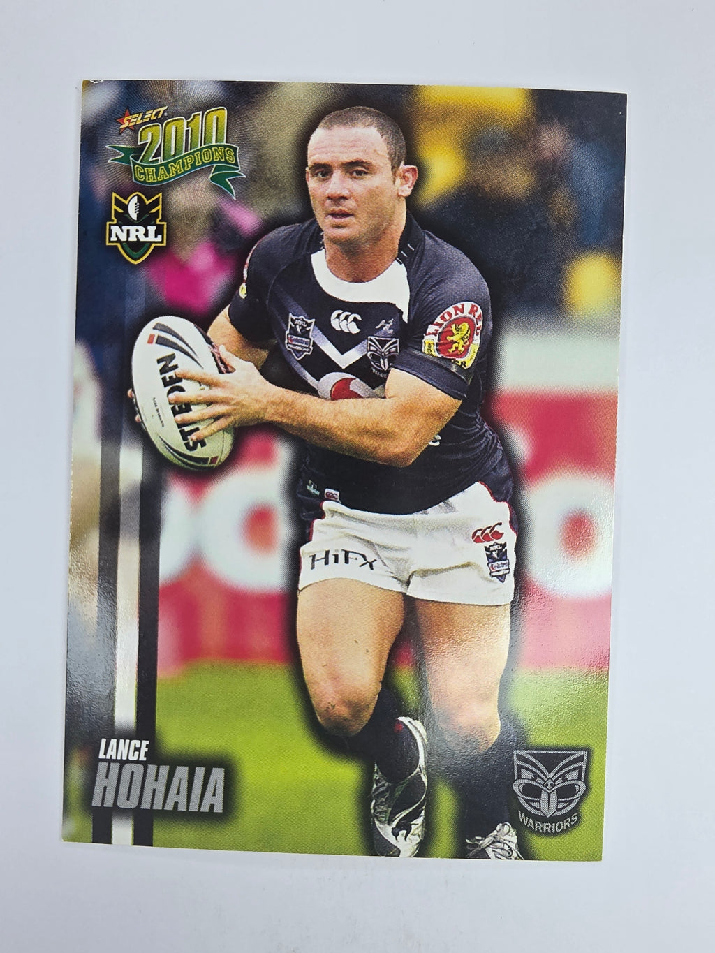 NRL 2010 Champions Base Card #174 Lance Hohaia New Zealand Warriors