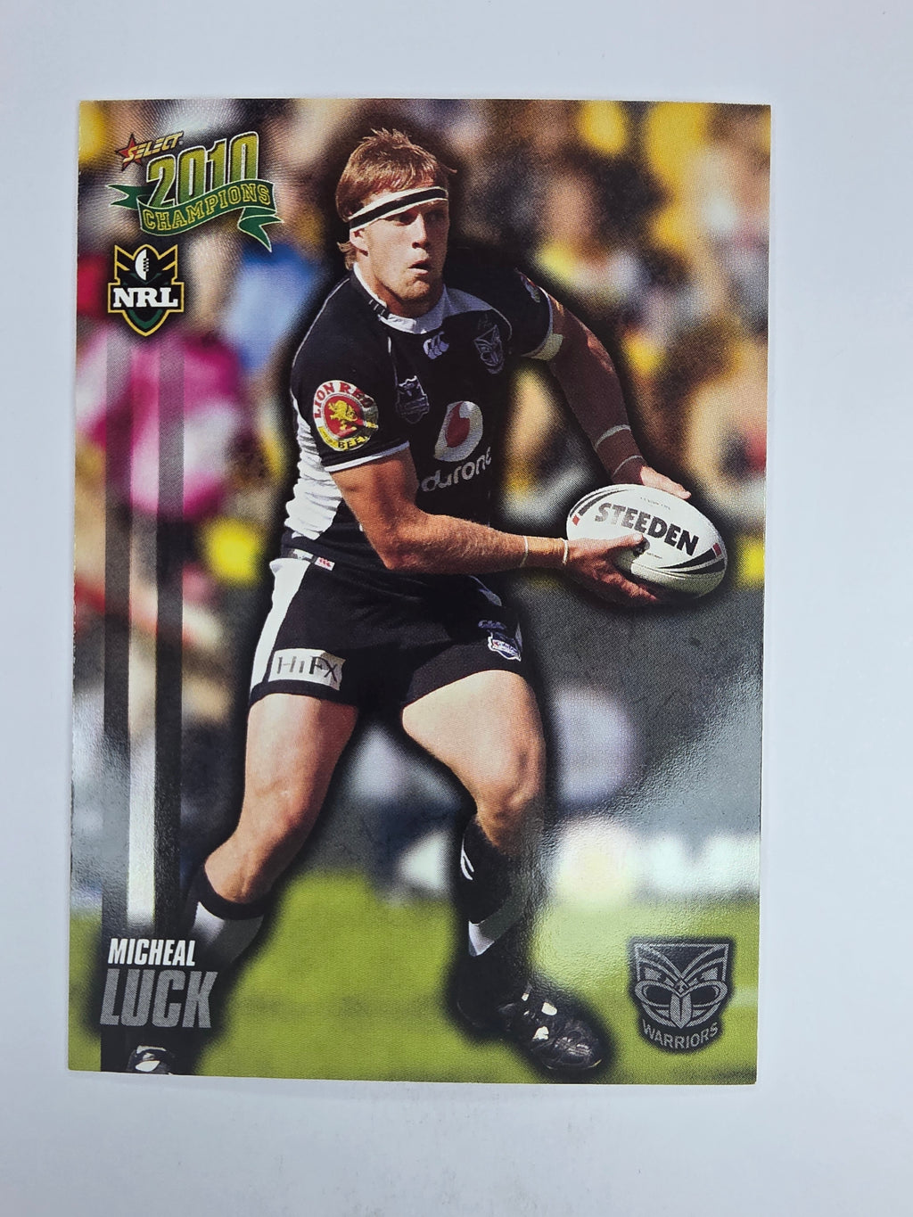 NRL 2010 Champions Base Card #176 Micheal Luck New Zealand Warriors
