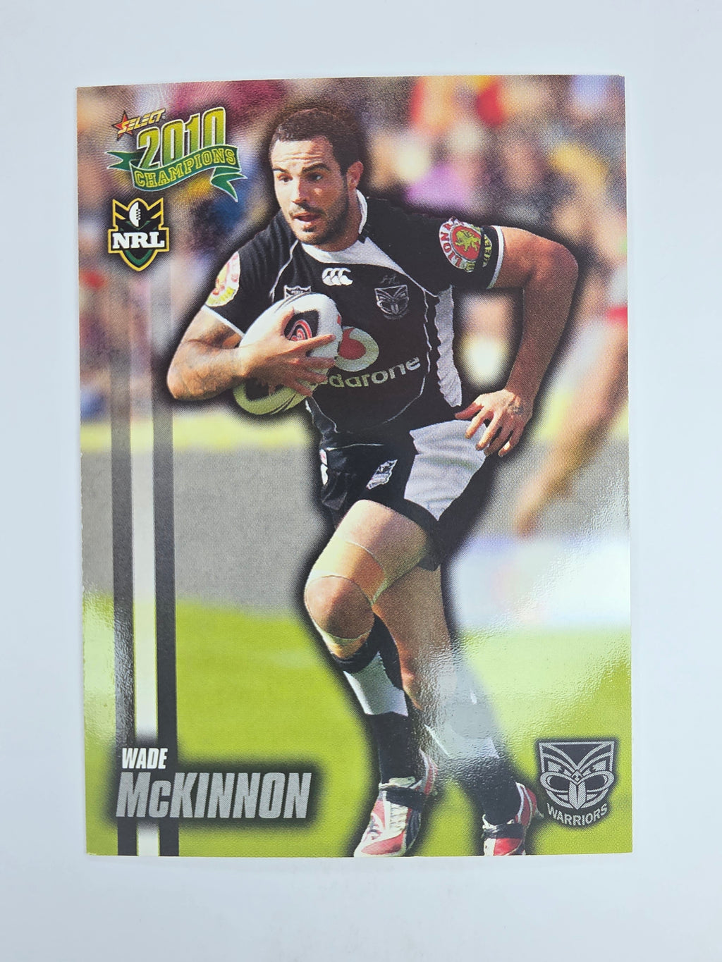 NRL 2010 Champions Base Card #178 Wade McKinnon New Zealand Warriors