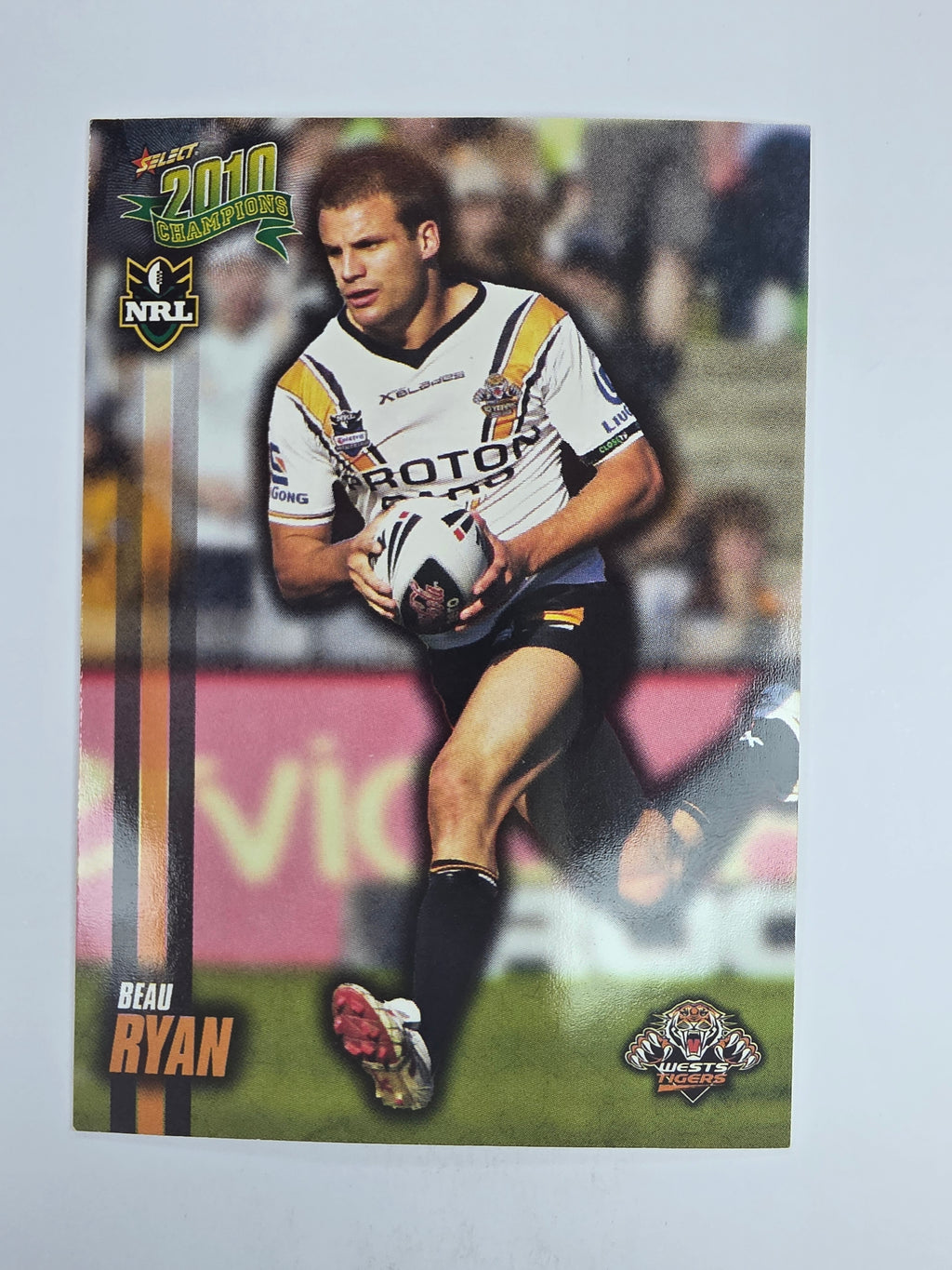 NRL 2010 Champions Base Card #185 Beau Ryan Wests Tigers