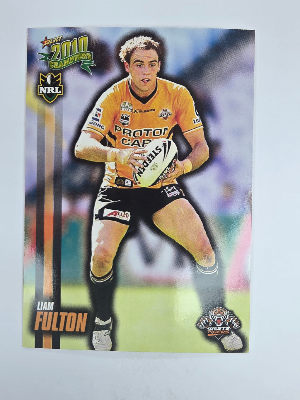 NRL 2010 Champions Base Card #191 Liam Fulton Wests Tigers
