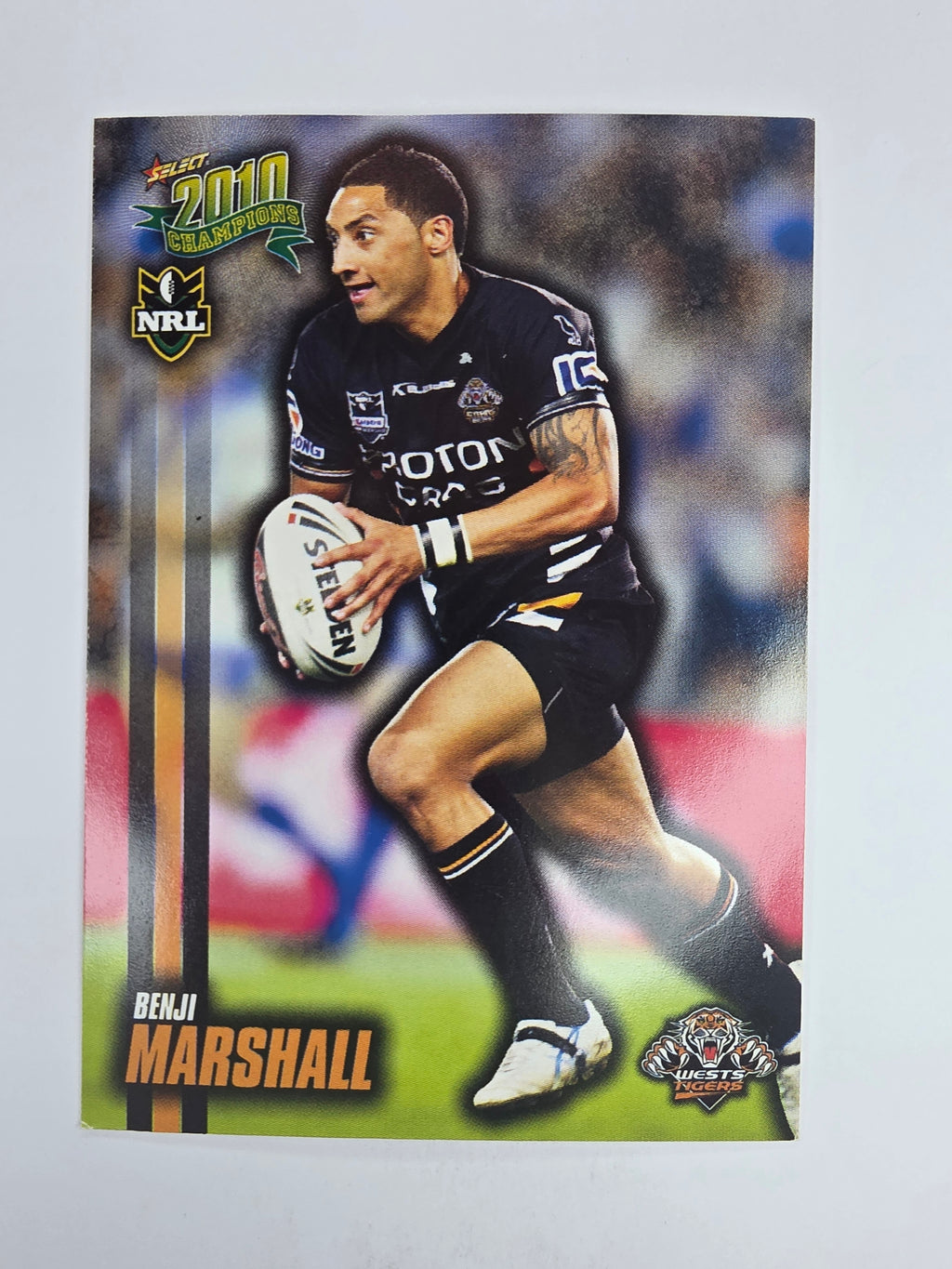NRL 2010 Champions Base Card #193 Benji Marshall Wests Tigers