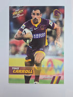 NRL 2008 Champions Base Card #4 Tonie Carroll Brisbane Broncos