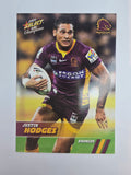 NRL 2008 Champions Base Card #7 Justin Hodges Brisbane Broncos