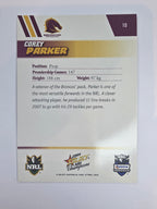 NRL 2008 Champions Base Card #10 Corey Parker Brisbane Broncos