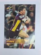 NRL 2008 Champions Base Card #11 David Stagg Brisbane Broncos