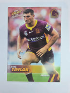 NRL 2008 Champions Base Card #12 Dave Taylor Brisbane Broncos