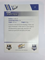NRL 2008 Champions Base Card #21 Luke Patten Canterbury Bankstown Bulldogs