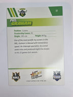NRL 2008 Champions Base Card #31 Phil Graham Canberra Raiders