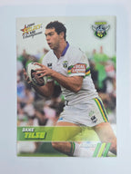 NRL 2008 Champions Base Card #39 Dane Tilse Canberra Raiders