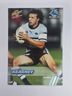 NRL 2008 Champions Base Card #41 Brett Kearney Cronulla Sutherland Sharks