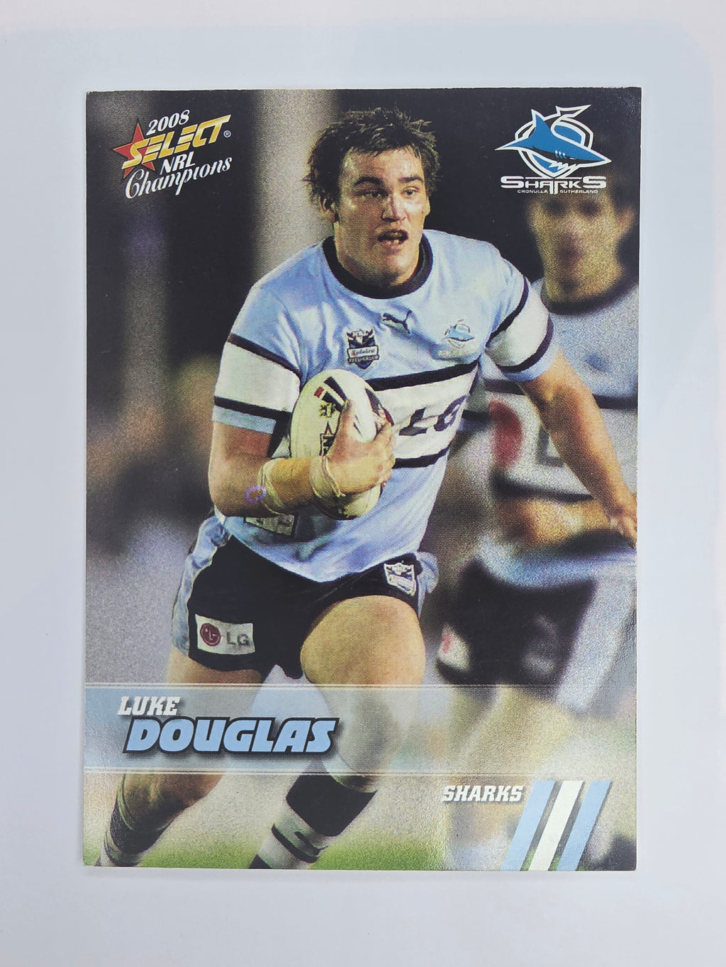 NRL 2008 Champions Base Card #50 Luke Douglas Cronulla Sutherland Sharks
