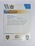 NRL 2008 Champions Base Card #58 Matt Petersen Gold Coast Titans
