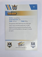 NRL 2008 Champions Base Card #60 Luke Swain Gold Coast Titans