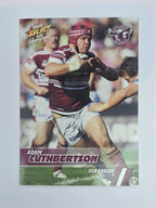 NRL 2008 Champions Base Card #75 Adam Cuthbertson Manly Warringah Sea Eagles